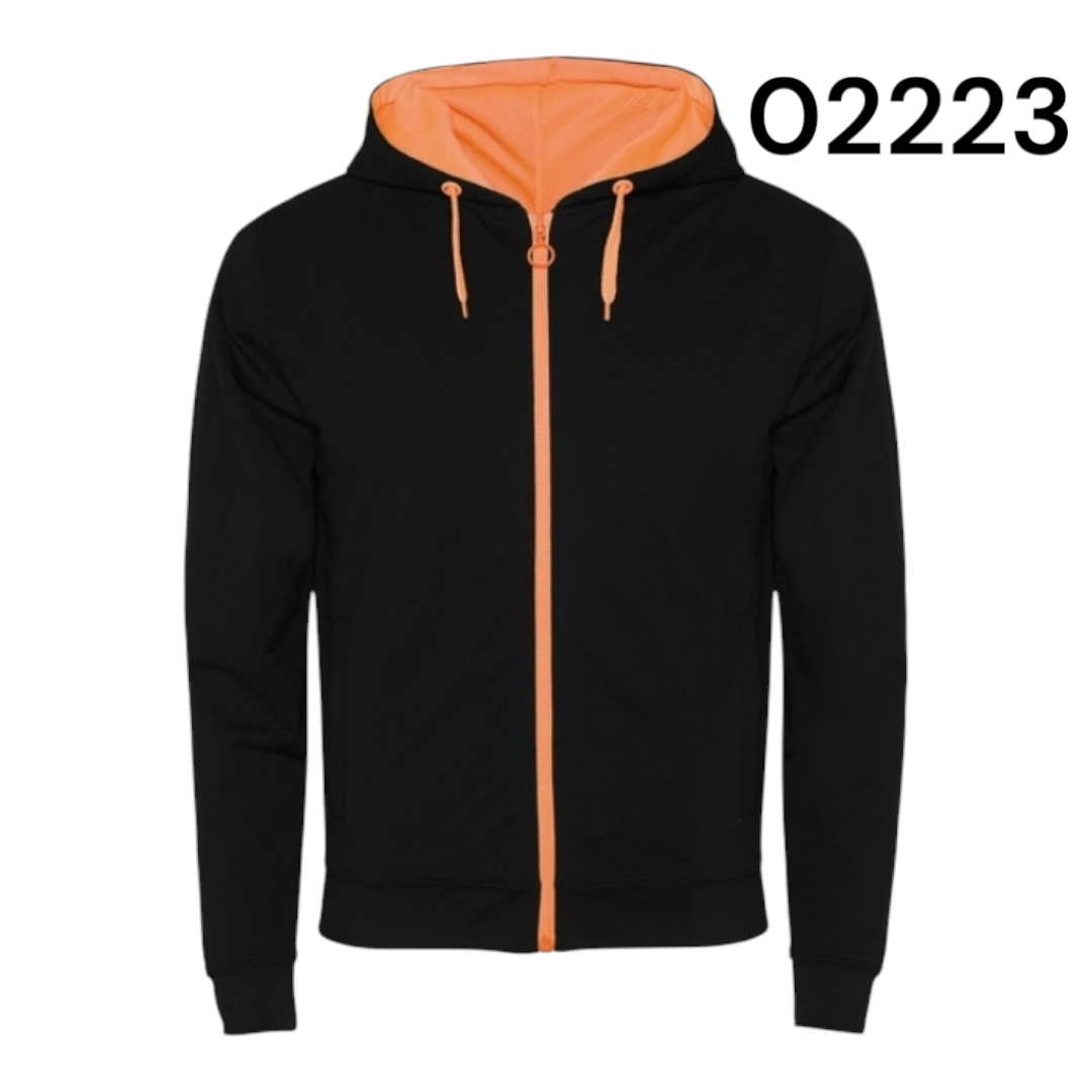 Ref. 1105 - Fuji - Casaco em pelúcia não cardada com capuz
