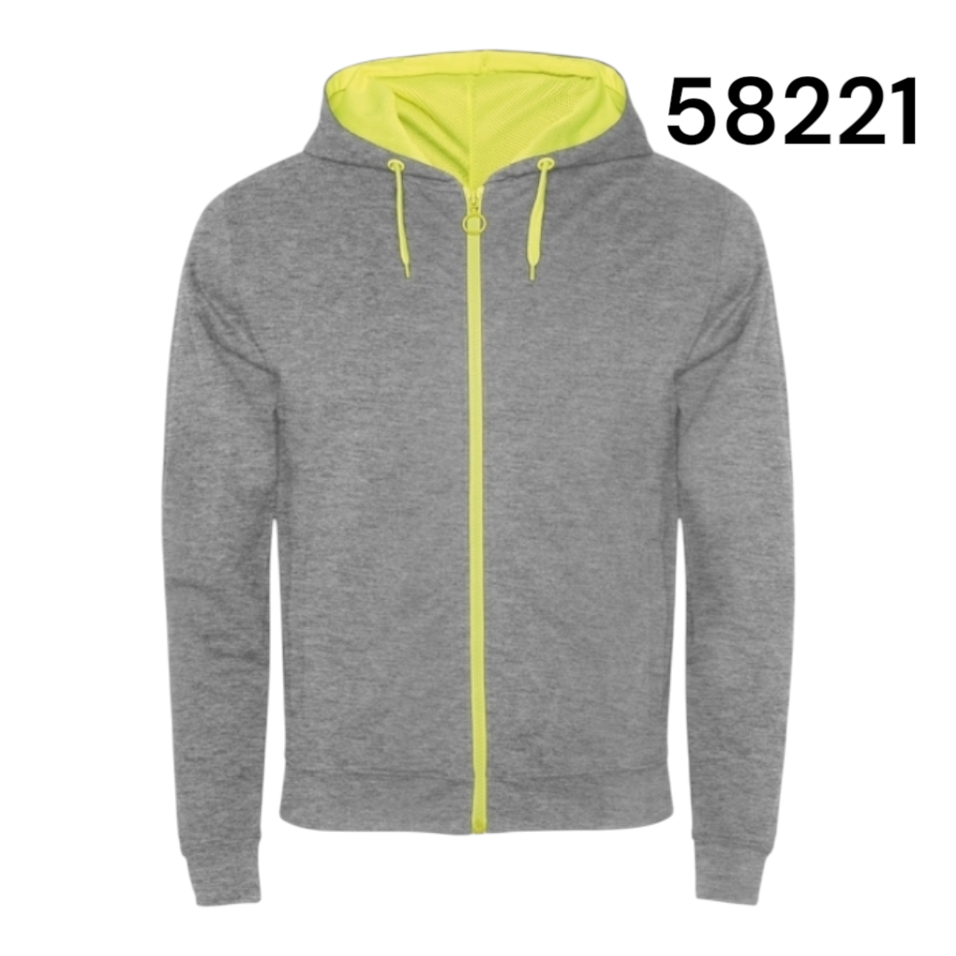 Ref. 1105 - Fuji - Casaco em pelúcia não cardada com capuz