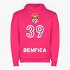 Benfica - Sweat-shirt com capuz - Rosa