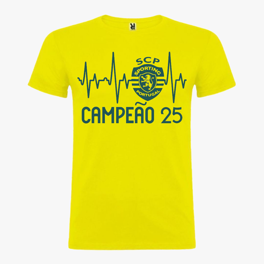 Sporting - T-shirt Amarela