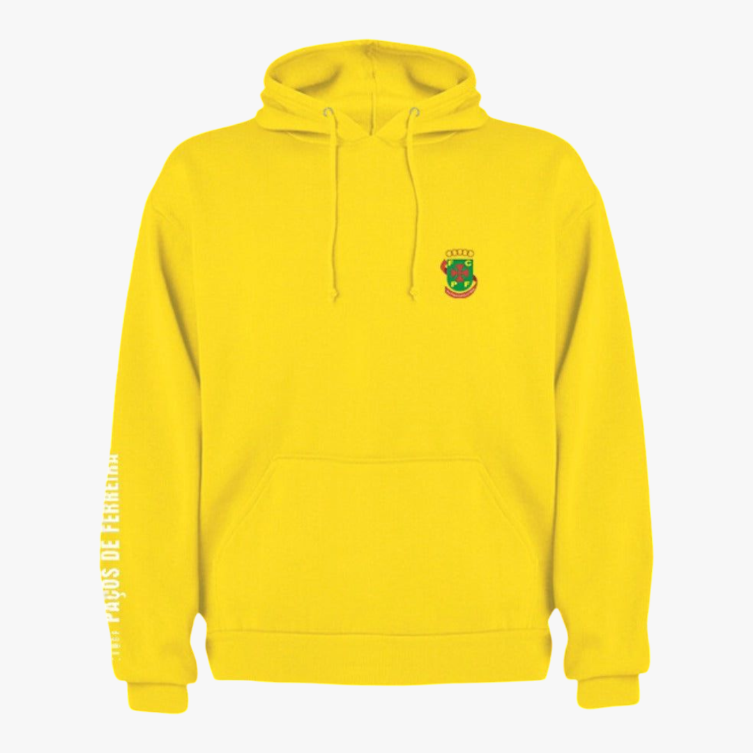 Paços de Ferreira - Sweat-shirt com capuz - Amarela