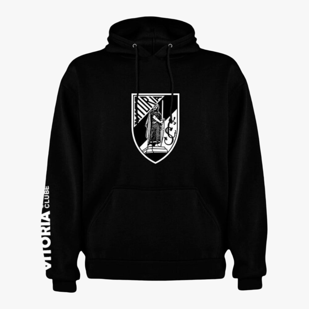 Vitória - Sweat-shirt com capuz - Preta