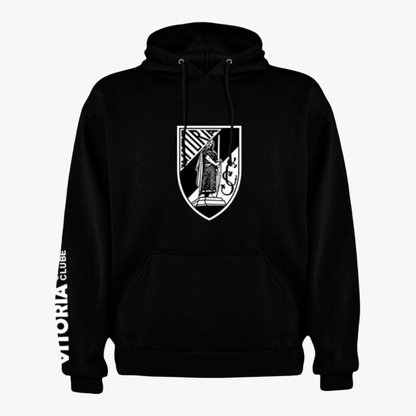 Vitória - Sweat-shirt com capuz - Preta