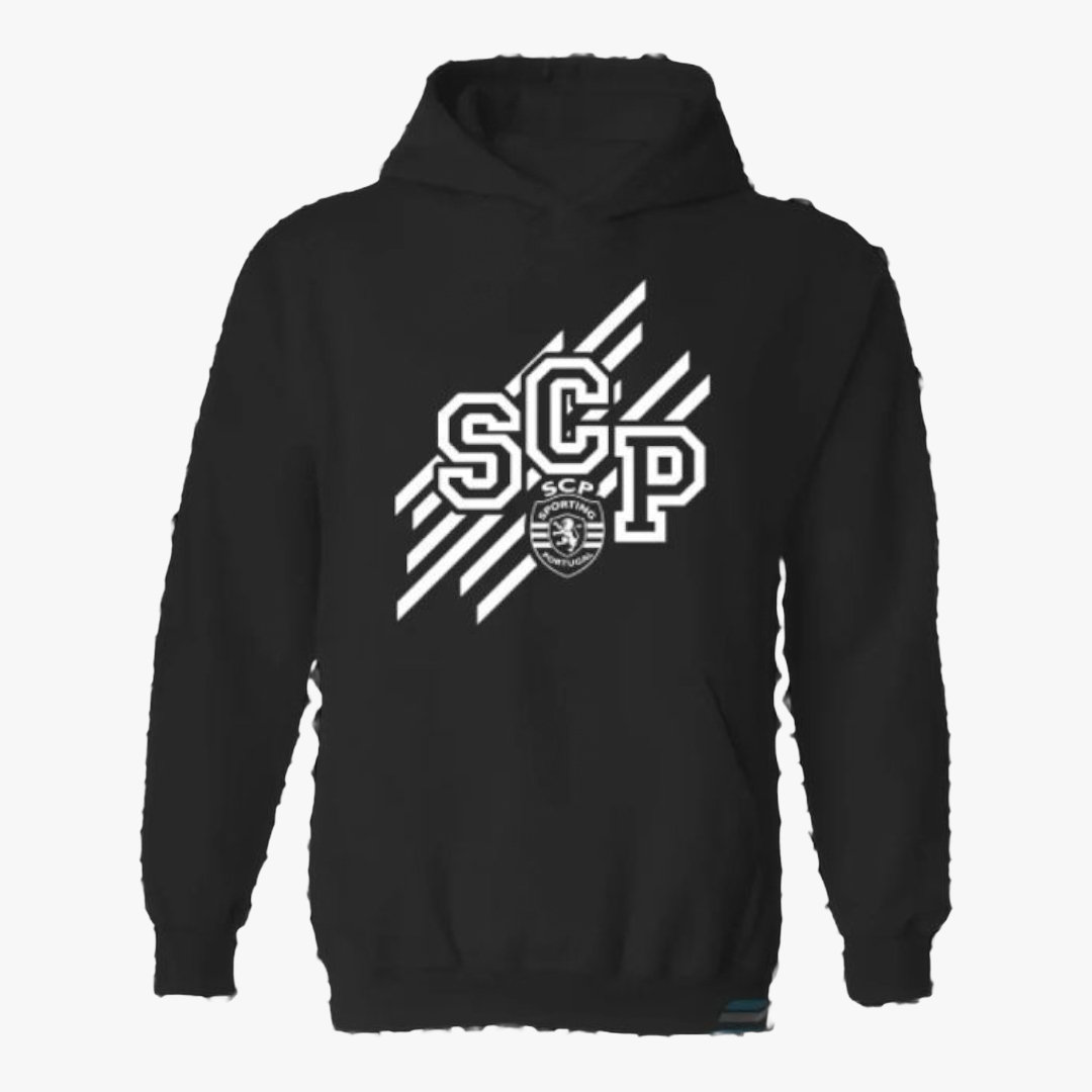Sporting - Sweat-shirt com capuz - Preta