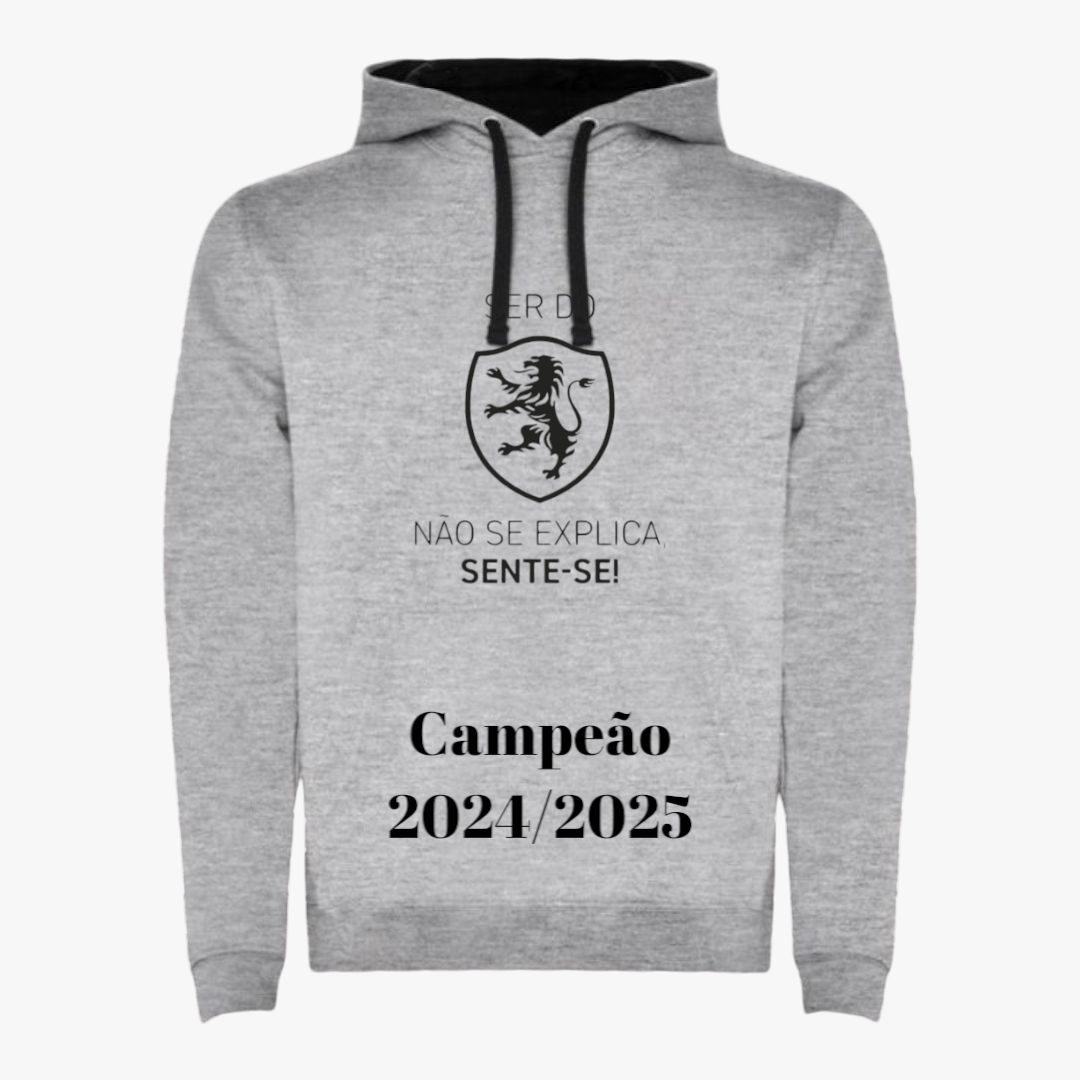 Sporting - Sweat-shirt com capuz - Cinza