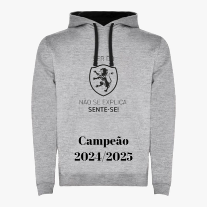 Sporting - Sweat-shirt com capuz - Cinza