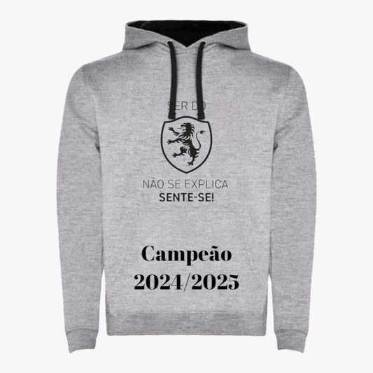 Sporting - Sweat-shirt com capuz - Cinza