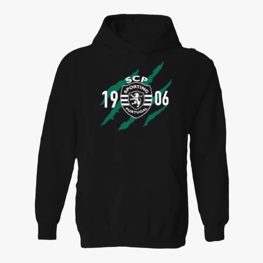 Sporting - Sweat-shirt com capuz - Preta