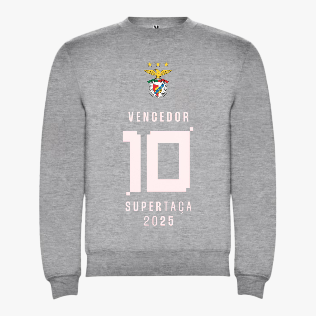 Benfica - Sweat-shirt - Cinza