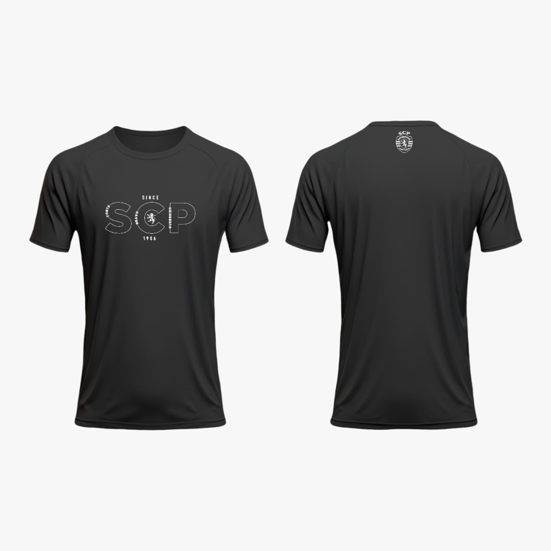 Sporting - T-shirt Preta