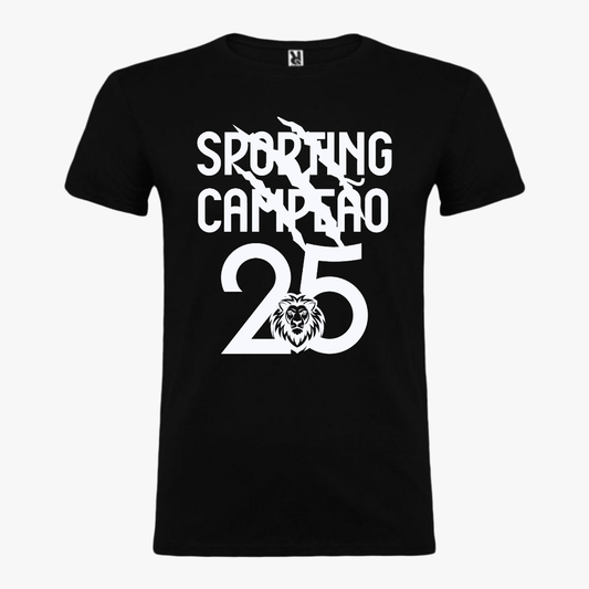 Sporting - T-shirt Preta
