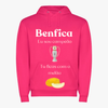 Benfica - Sweat-shirt com capuz - Rosa