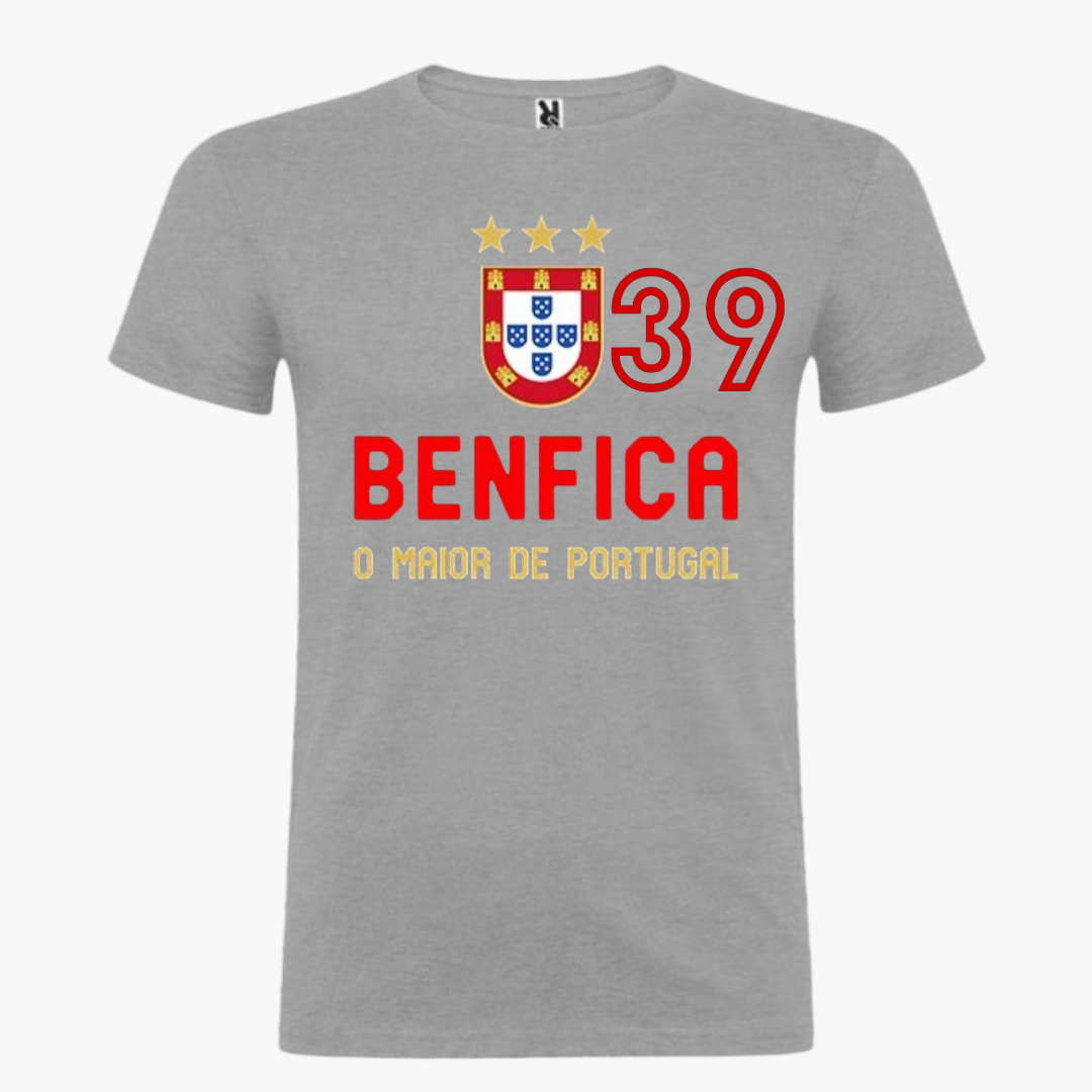 Benfica - T-shirt Cinza