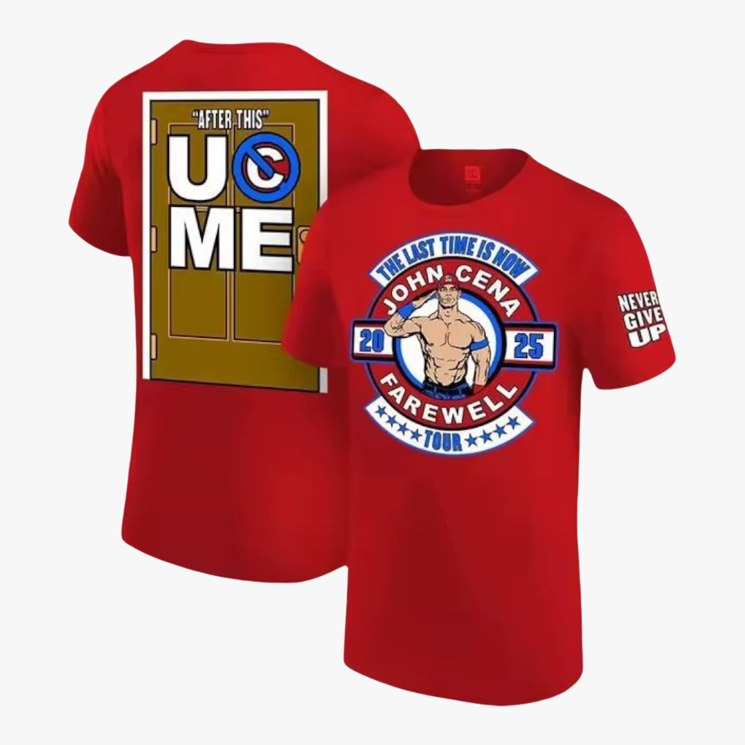 John Cena - T-shirt Vermelha