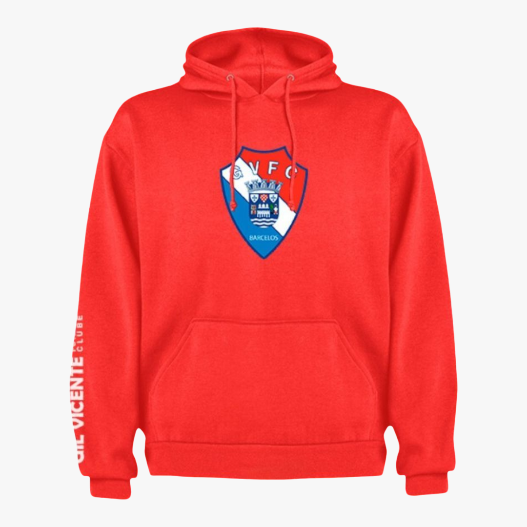 Gil Vicente - Sweat-shirt com capuz - Vermelha
