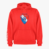 Gil Vicente - Sweat-shirt com capuz - Vermelha