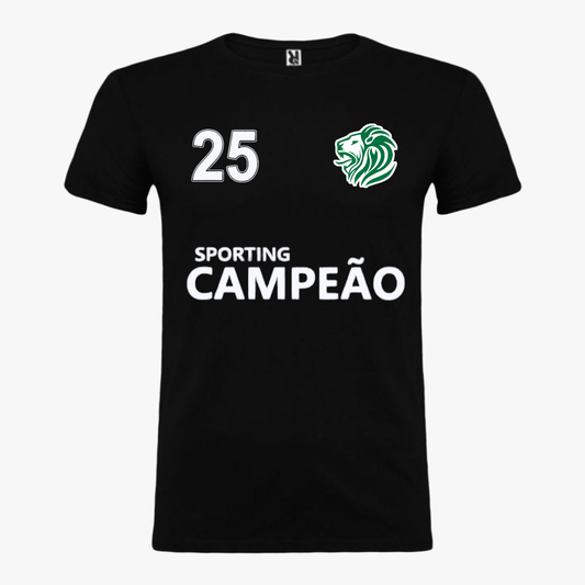 Sporting - T-shirt Preta