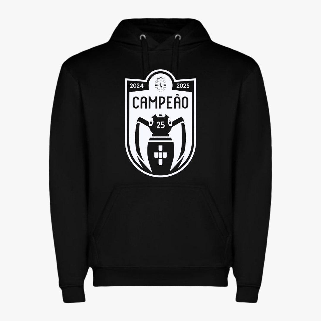 Sporting - Sweat-shirt com capuz - Preta