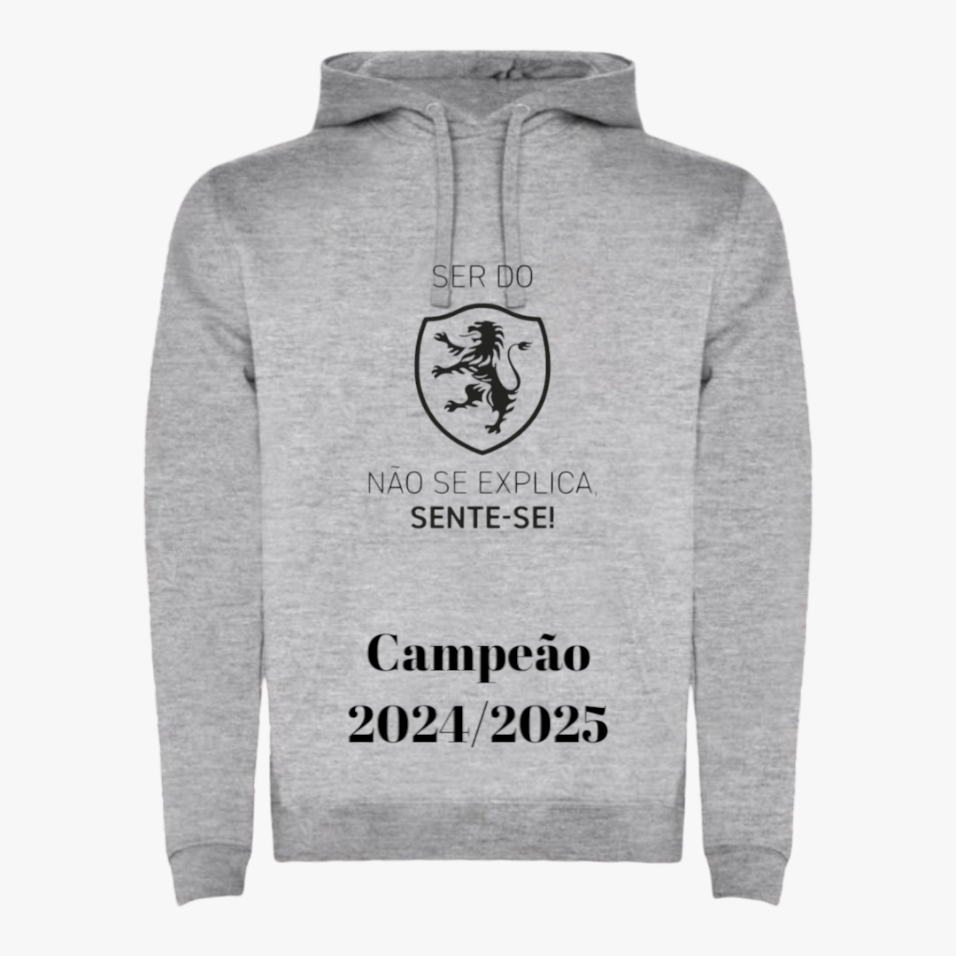 Sporting - Sweat-shirt com capuz - Cinza