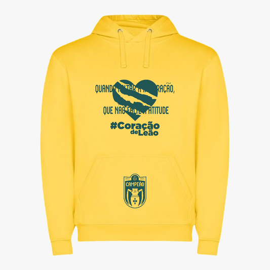 Sporting - Sweat-shirt com capuz - Amarela