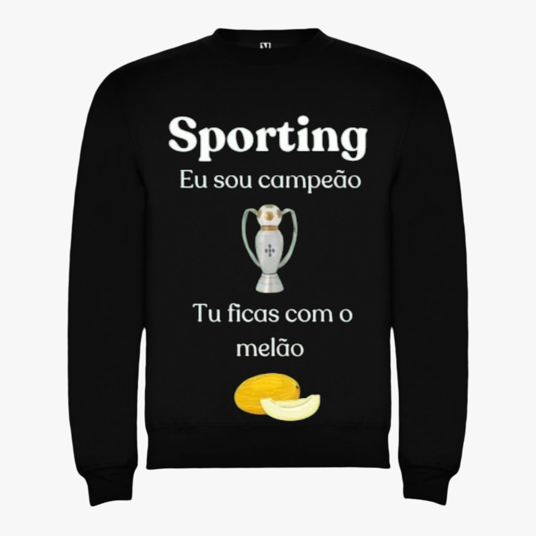 Sporting - Sweat-shirt - Preta