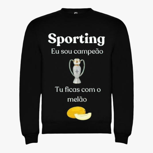 Sporting - Sweat-shirt - Preta