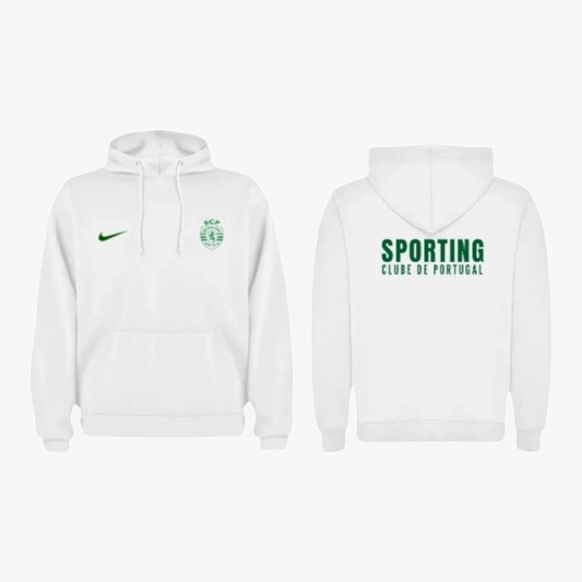 Sporting - Sweat-shirt com capuz - Branca