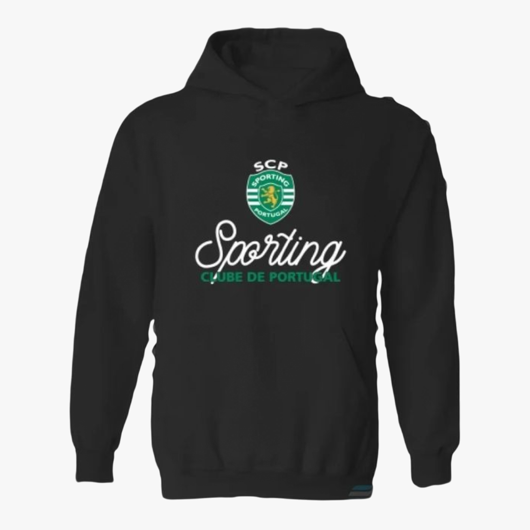 Sporting - Sweat-shirt com capuz - Preta