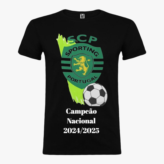 Sporting - T-shirt Preta