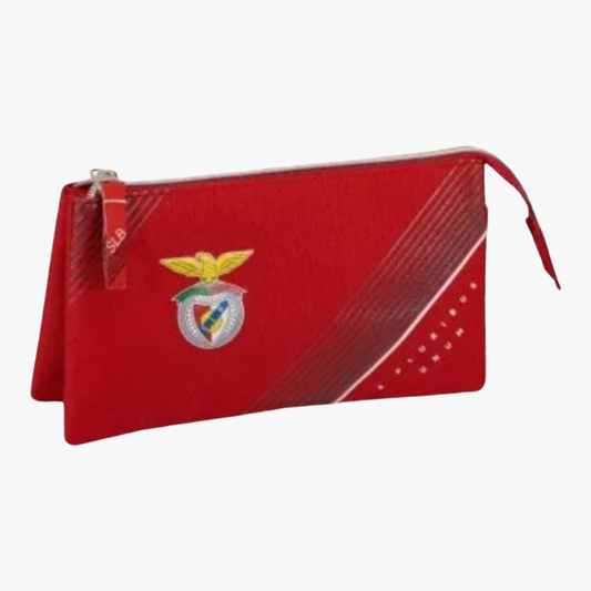 Benfica - Estojo escolar triplo