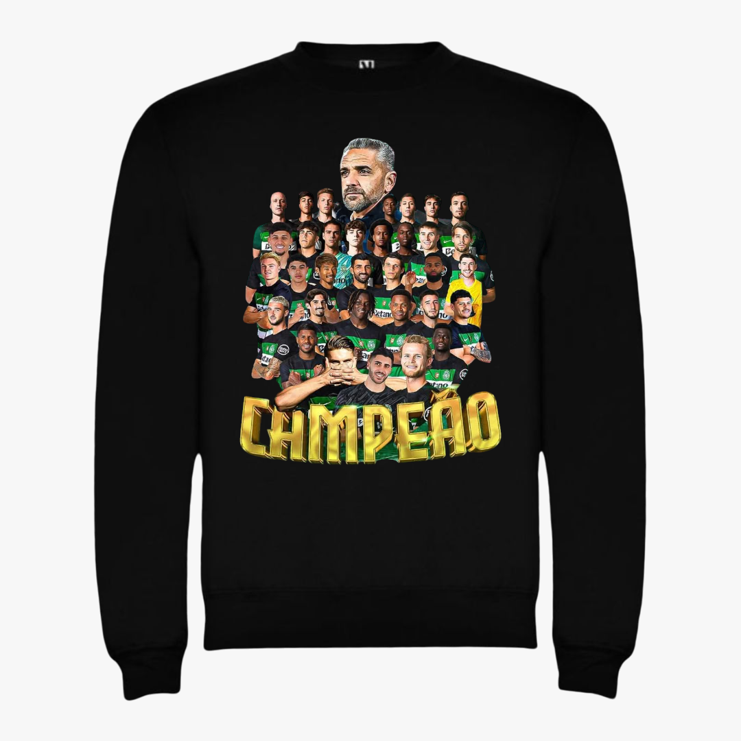 Sporting - Sweat-shirt - Preta