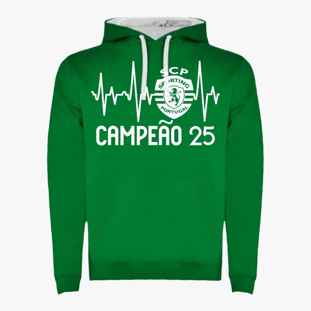 Sporting - Sweat-shirt com capuz - Verde