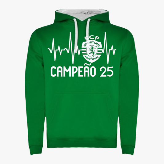 Sporting - Sweat-shirt com capuz - Verde