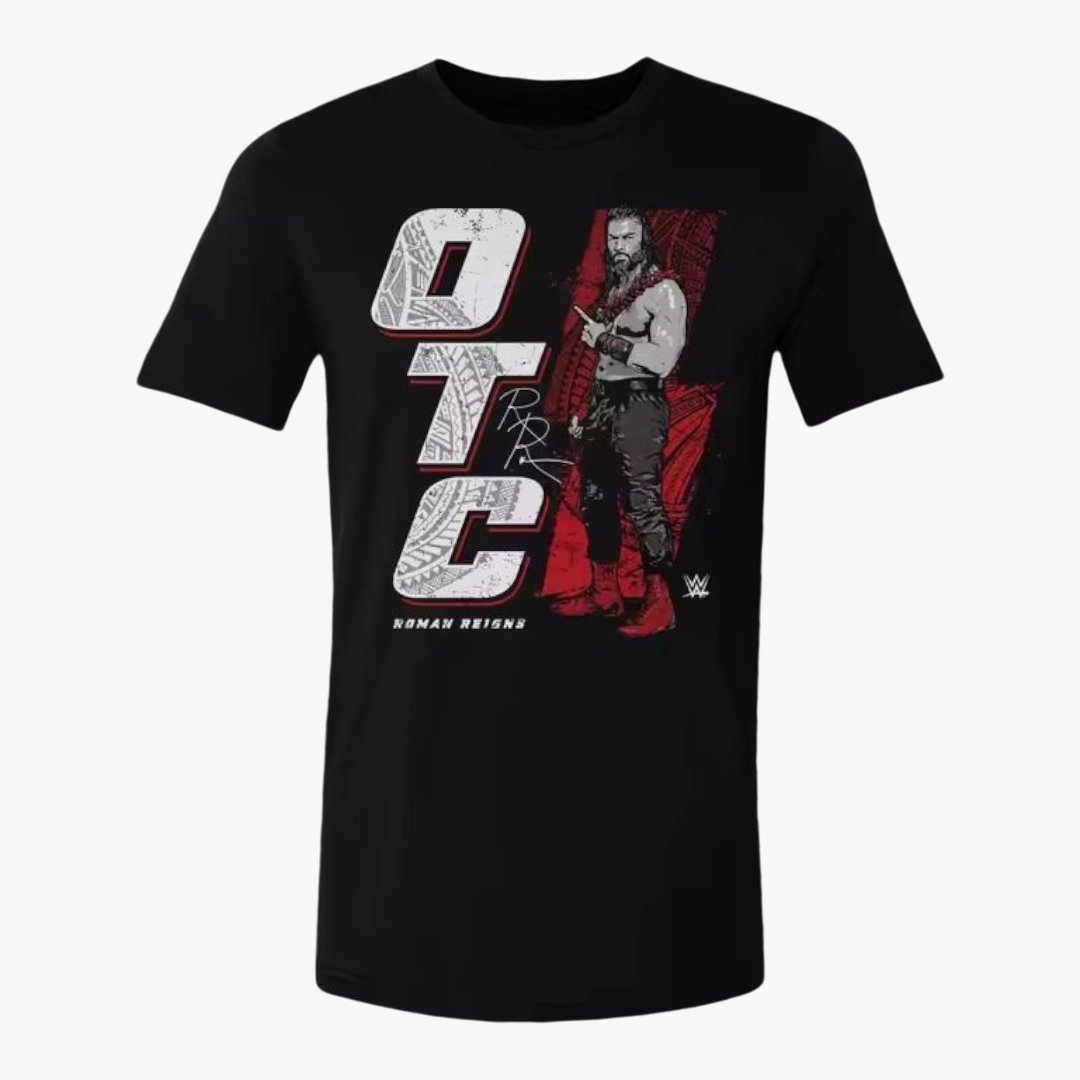 Roman Reigns - T-shirt Preta