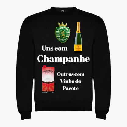 Sporting - Sweat-shirt - Preta