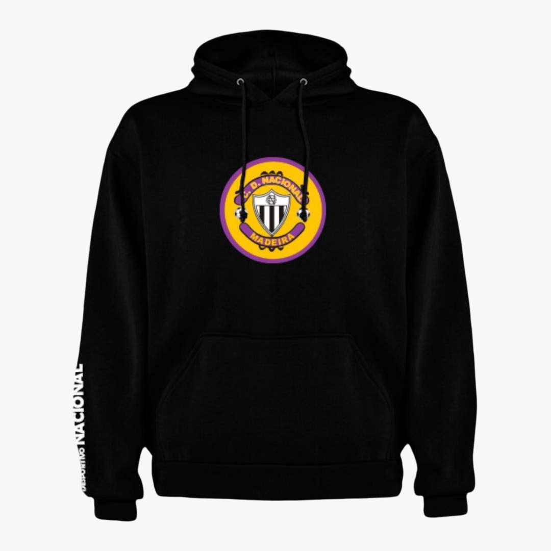 Nacional - Sweat-shirt com capuz - Preta