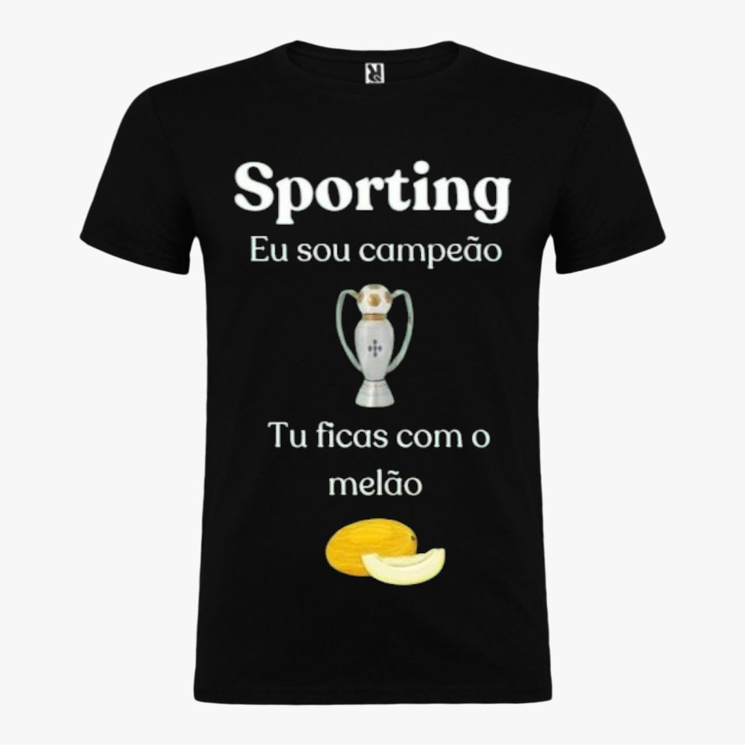 Sporting - T-shirt Preta