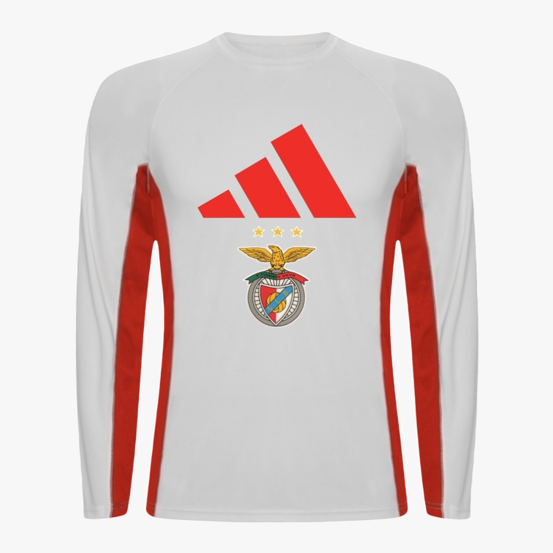 Benfica - Camisola técnica de manga comprida raglan - Ref 6670 - 0160