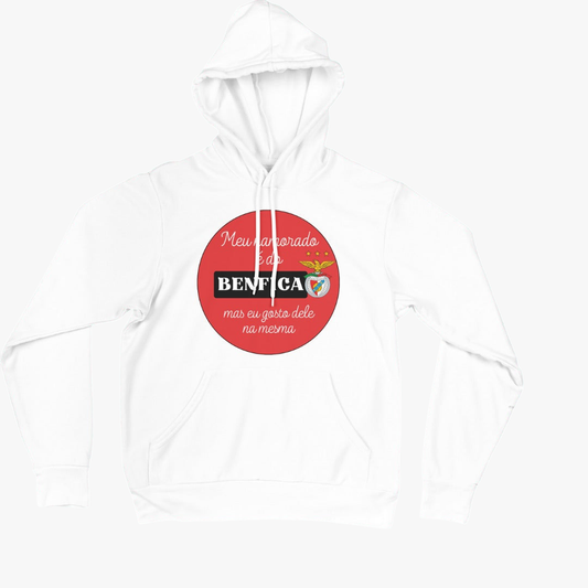 Benfica - Sweat-shirt com capuz - Branca / Vermelha / Preta / Rosa