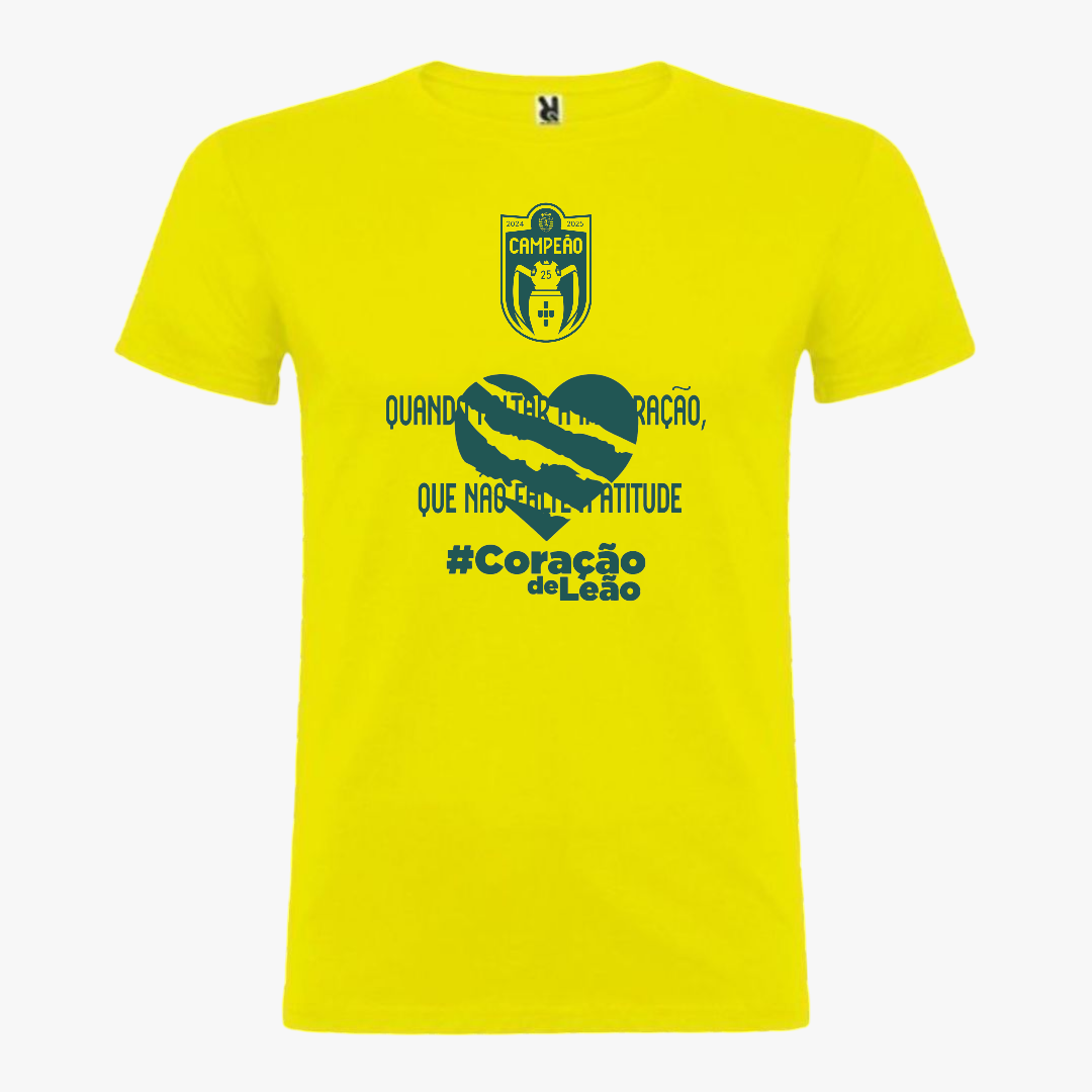 Sporting - T-shirt Amarela