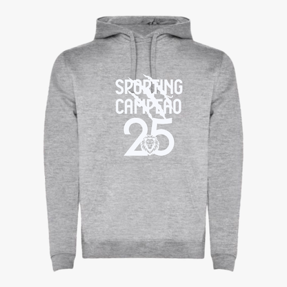 Sporting - Sweat-shirt com capuz - Cinza