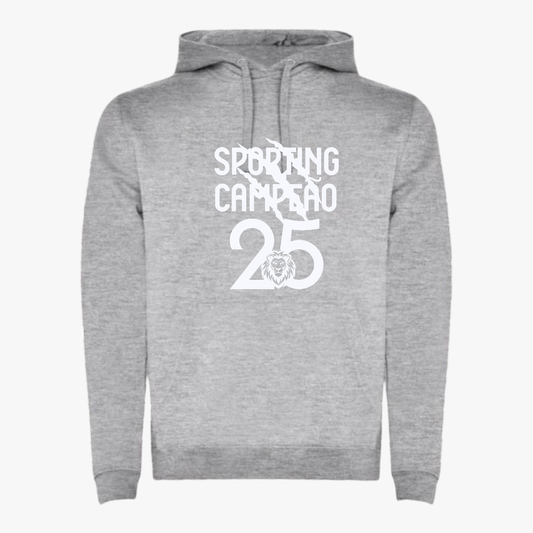 Sporting - Sweat-shirt com capuz - Cinza