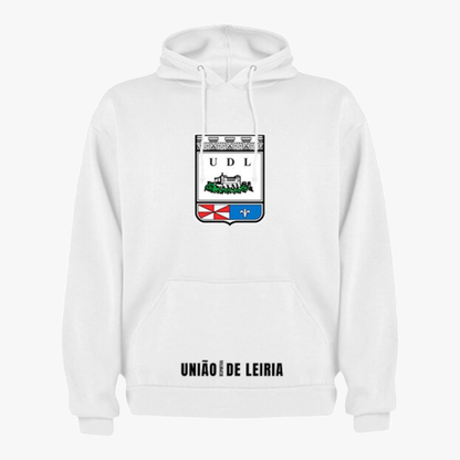 União de Leiria - Sweat-shirt com capuz - Branca