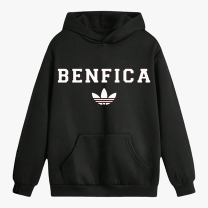 Benfica - Sweat-shirt com capuz - Preta