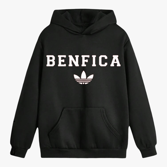 Benfica - Sweat-shirt com capuz - Preta