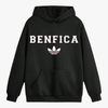 Benfica - Sweat-shirt com capuz - Preta