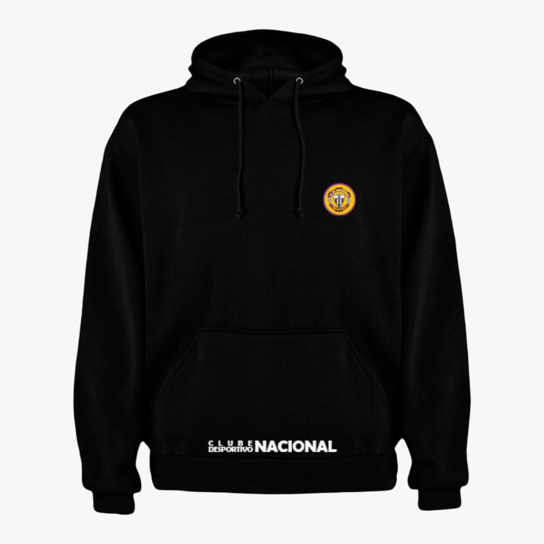 Nacional - Sweat-shirt com capuz - Preta