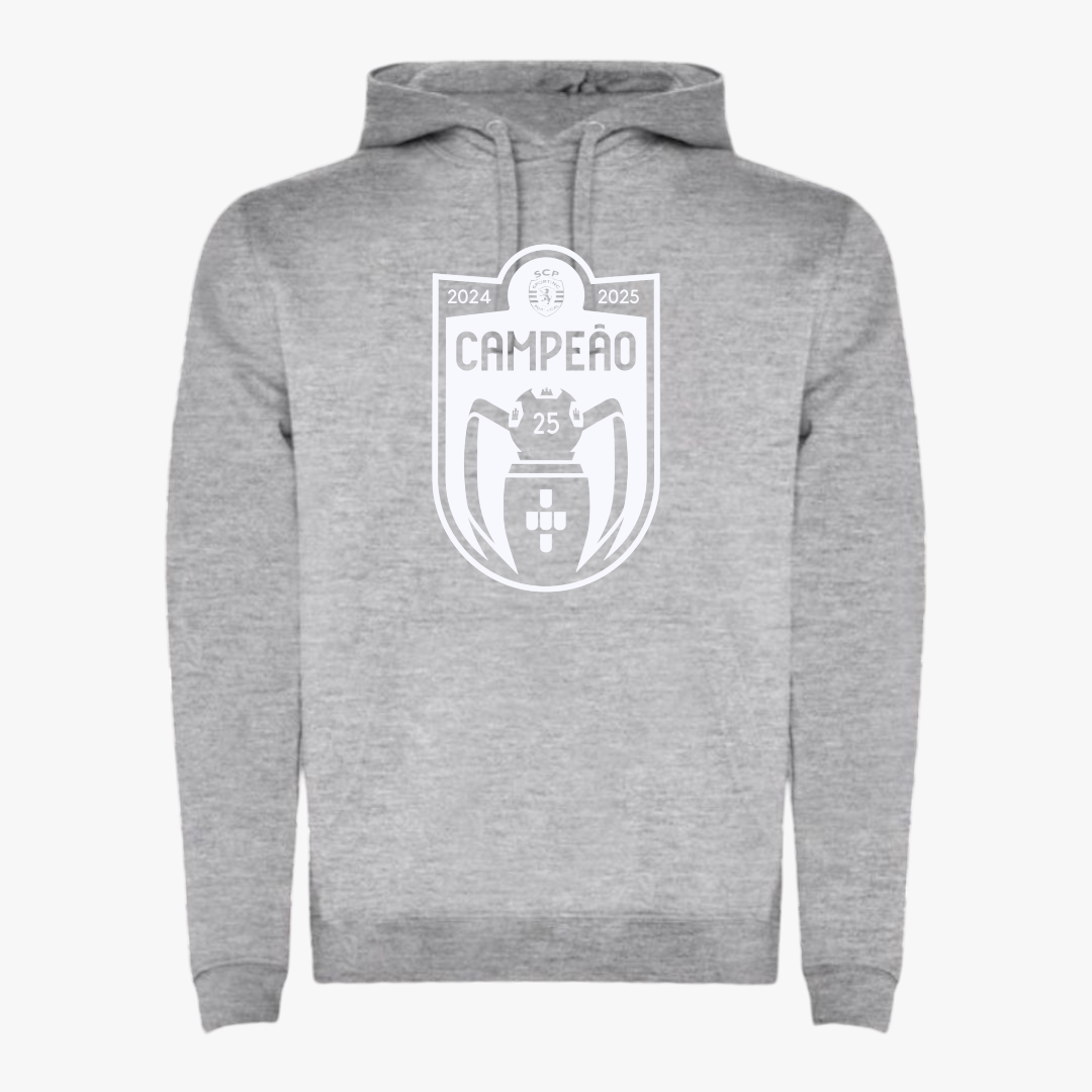 Sporting - Sweat-shirt com capuz - Cinza
