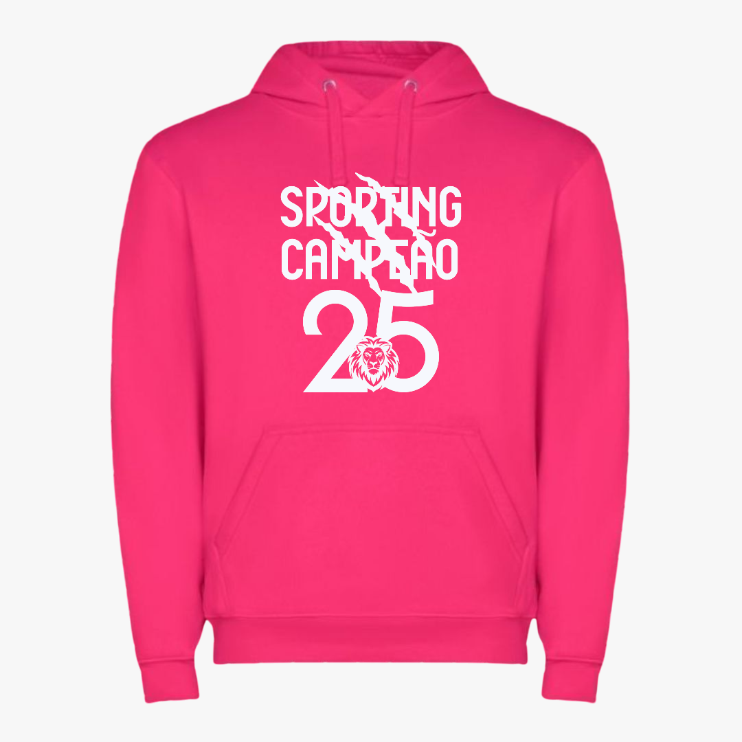 Sporting - Sweat-shirt com capuz - Rosa