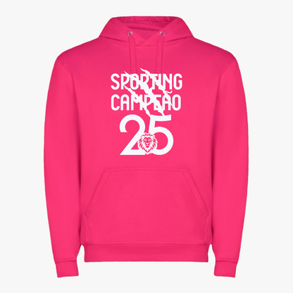 Sporting - Sweat-shirt com capuz - Rosa